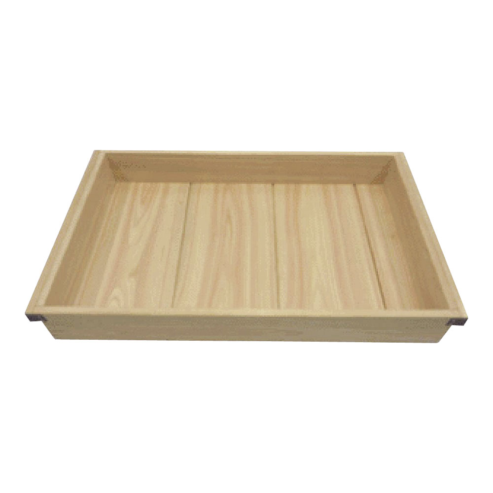 木製麺箱（外面クリア仕上）
