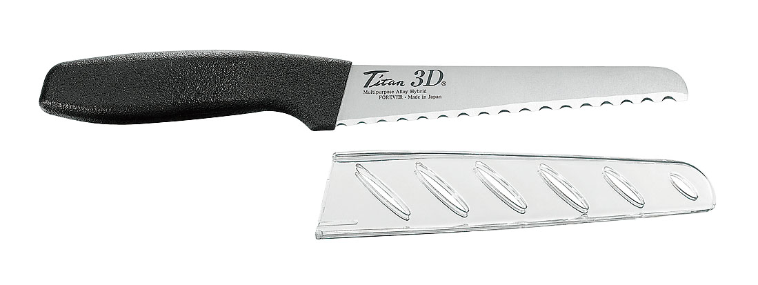 銀チタン 3Dミニナイフ（サヤ付） 3D-130