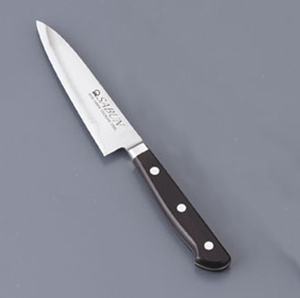 ＳＡＢＵＮステンレス鋼　ペティ―ナイフ　左利き用　１２ｃｍ