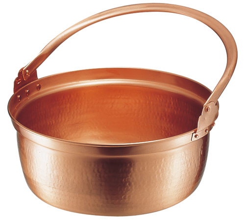 銅 山菜鍋（内側錫引きなし） 33ｃｍ
