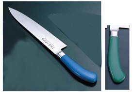 TKG PRO 抗菌カラー 牛刀 21㎝ グリーン