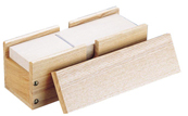 木製業務用かつ箱（タモ材） 小