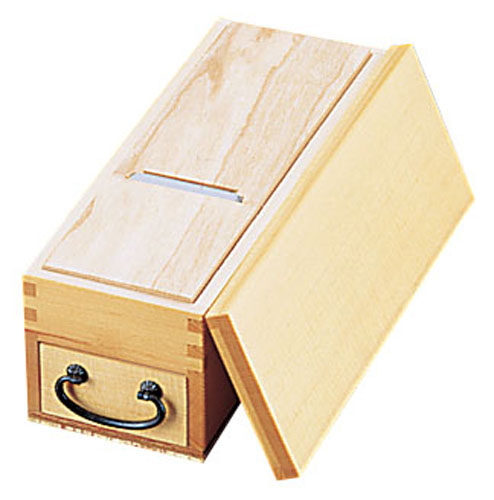 木製かつ箱（スプルス材） 小