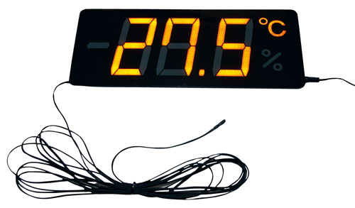 薄型温度表示器 メンブレンサーモ TP-300TB-10