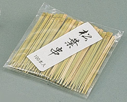 竹製松葉串（100本入） 80ｍｍ