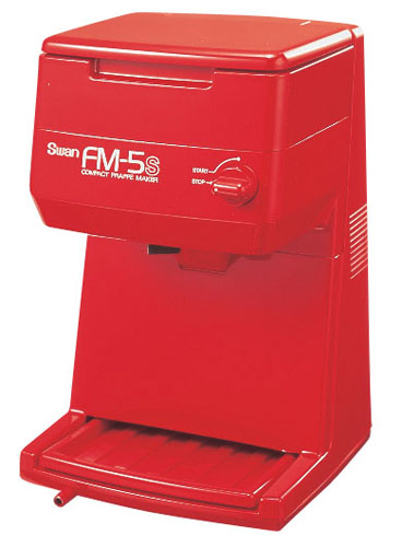 スワン 電動式キューブアイスシェーバー FM-5S レッド