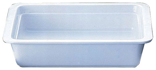 ロイヤル陶器製 角ガストロノームパン PB625-12 1／2 ホワイト