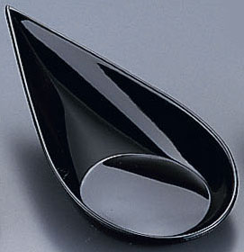ソリア 雫型スプーン （40個入） PS30363 ブラック
