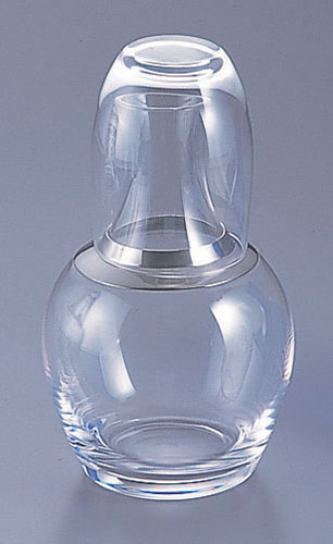 ガラス冠水瓶 №3180