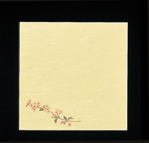 5寸懐紙 四季の花（100枚入） S5-4 桜