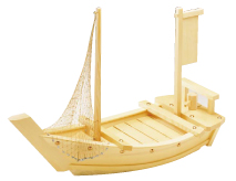 白木 料理舟 （アミなし）1.6尺