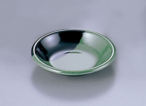 メラミン「緑彩」 薬味皿 RY-32