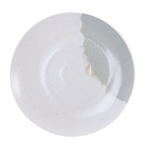 メラミン「グレイ・ストーン」丸皿 IL-7625