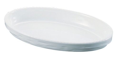シェーンバルド オーバルグラタン皿 白 3011-28W