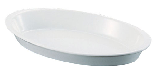 シェーンバルド オーバルグラタン皿 白 （ツバ付）1011-31W