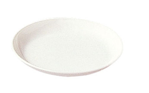 ポリプロピレン食器 白 給食皿16㎝ №1712W