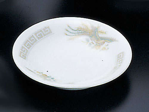 陶器『雷門鳳凰』 小皿 K-20 4.0