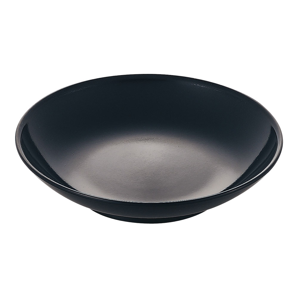 メラミン　シンプル食器　小皿１０ＳＰ－４１Ｂ　黒