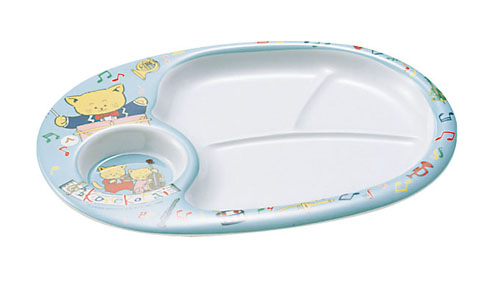 メラミンお子様ランチ皿こねこたい|厨房用品・備品の総合通販