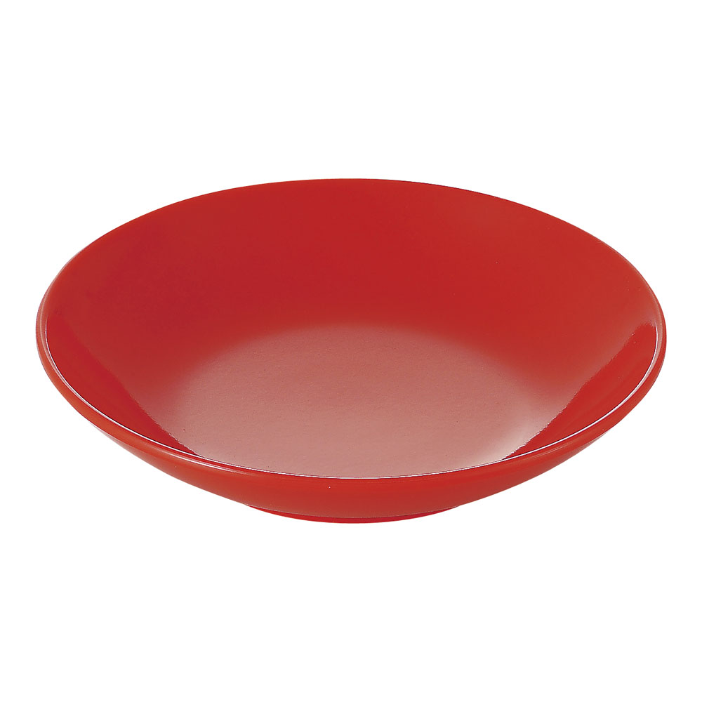 メラミン　シンプル食器　丸皿１２ＳＰ－２３Ｒ　赤