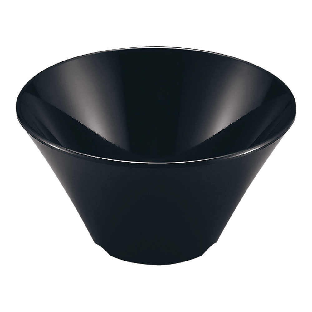 メラミン　シンプル食器　めん鉢１８ＳＰ－８８Ｂ　黒