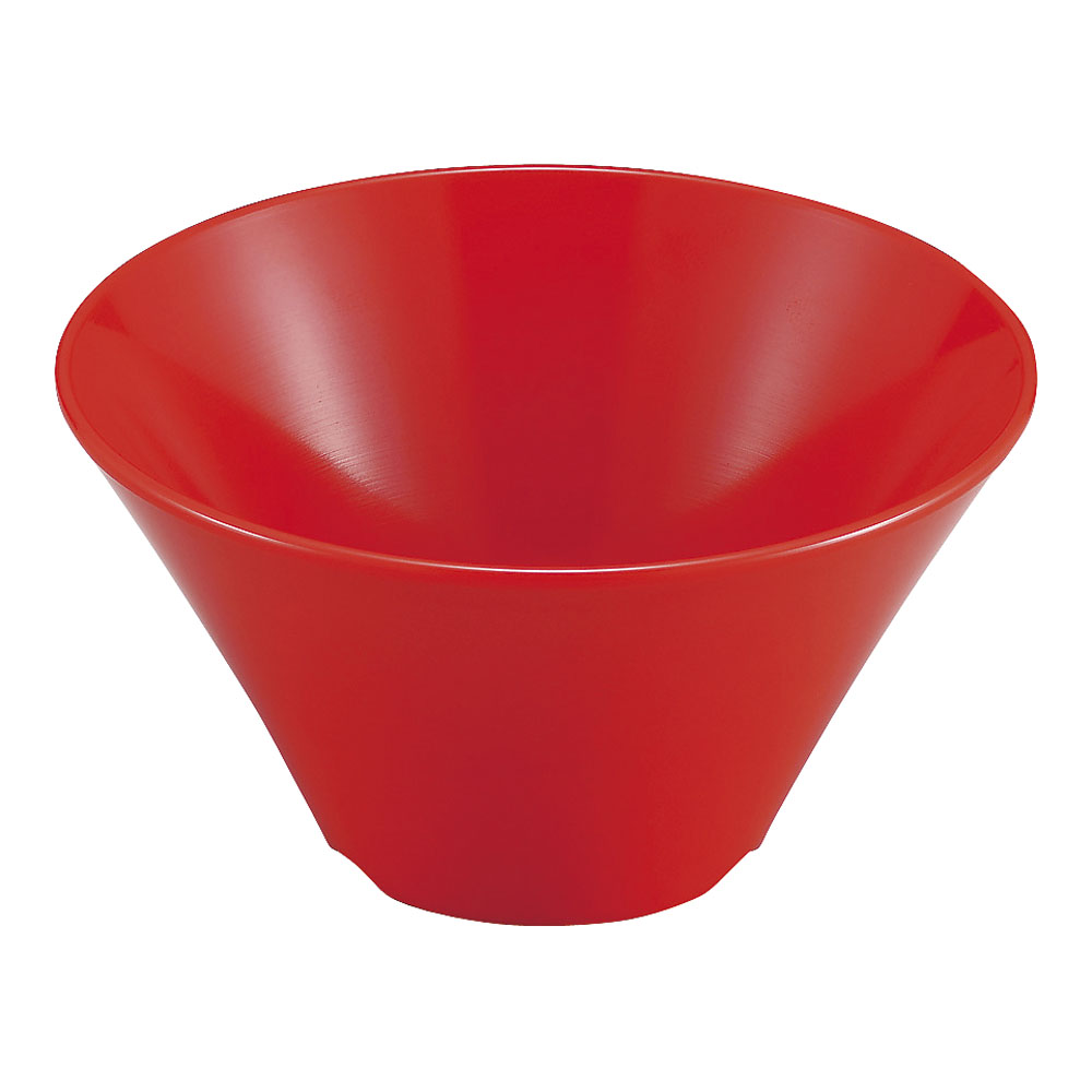 メラミン　シンプル食器　めん鉢１５ＳＰ－８７Ｒ　赤