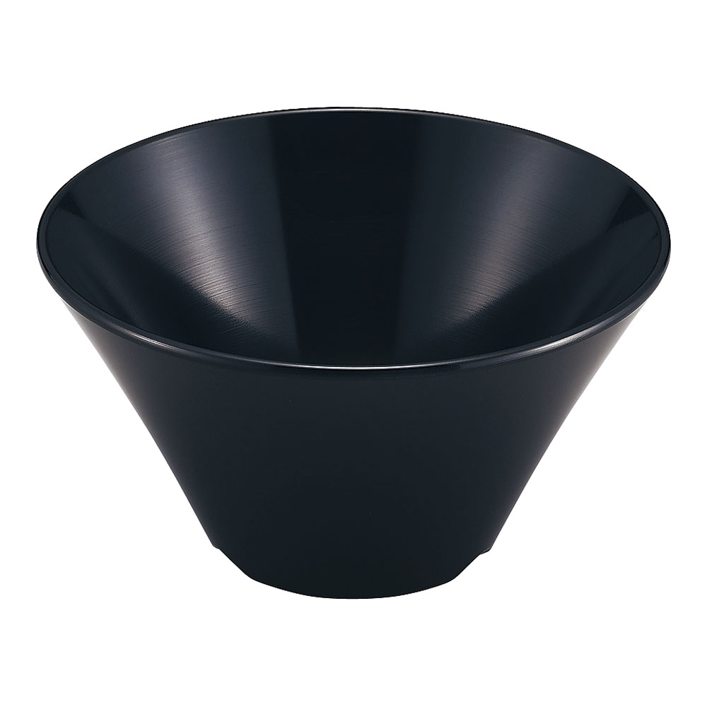 メラミン　シンプル食器　めん鉢１５ＳＰ－８７Ｂ　黒