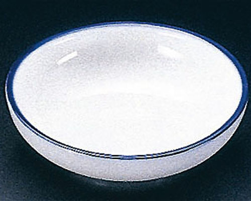 口紺（厚口）3.0丸皿 T03-246
