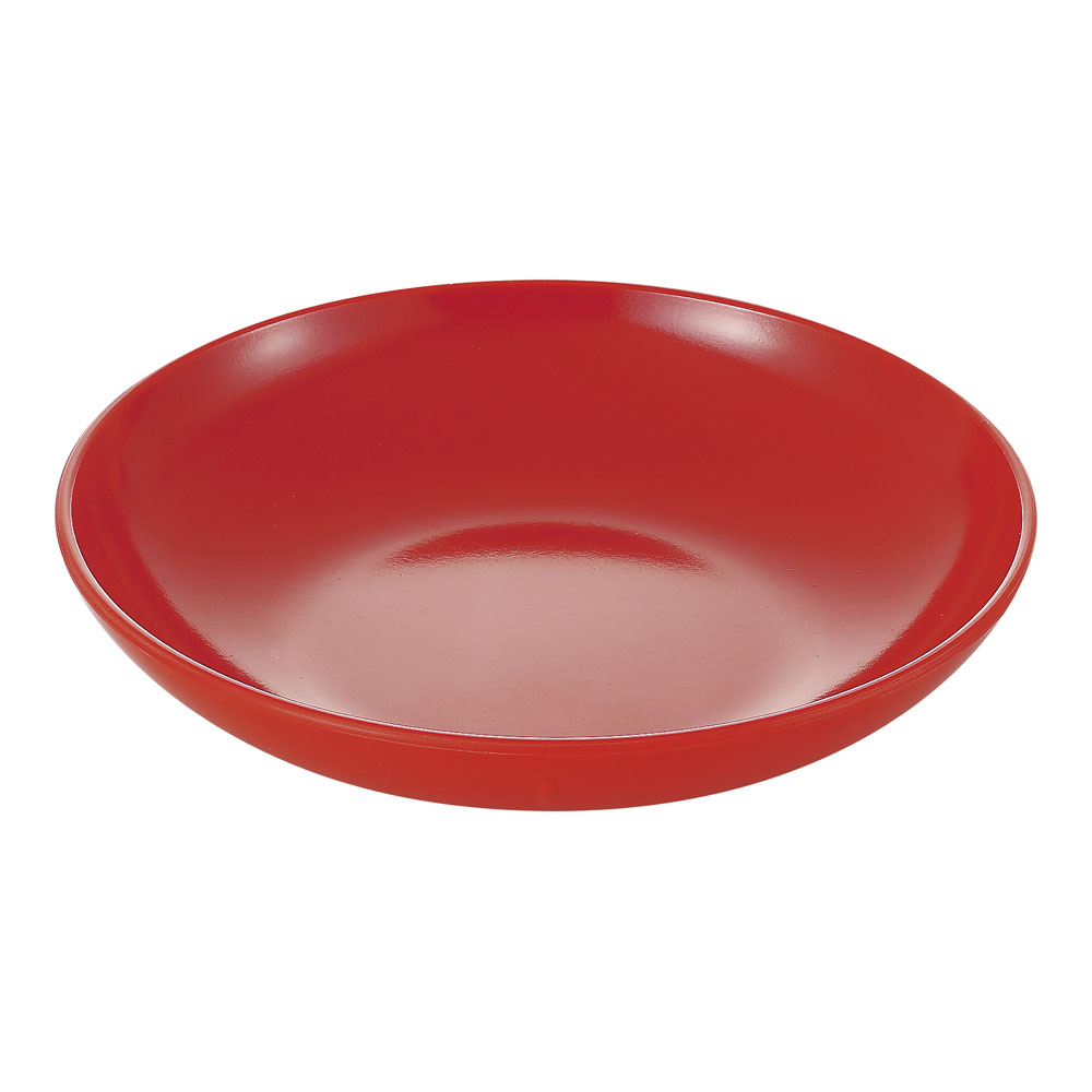 メラミン　シンプル食器　取皿１６ＳＰ－３３Ｒ　赤