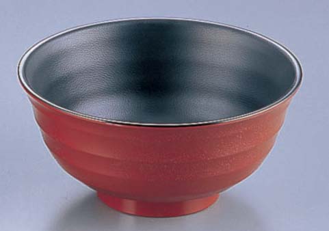 メラミン うどん鉢 UB-K757 ウルミ内黒