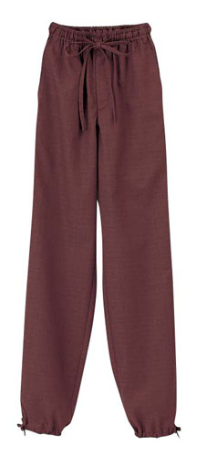 男女兼用 作務衣パンツ（焦茶） ＪＢ－２０２２ Ｓ