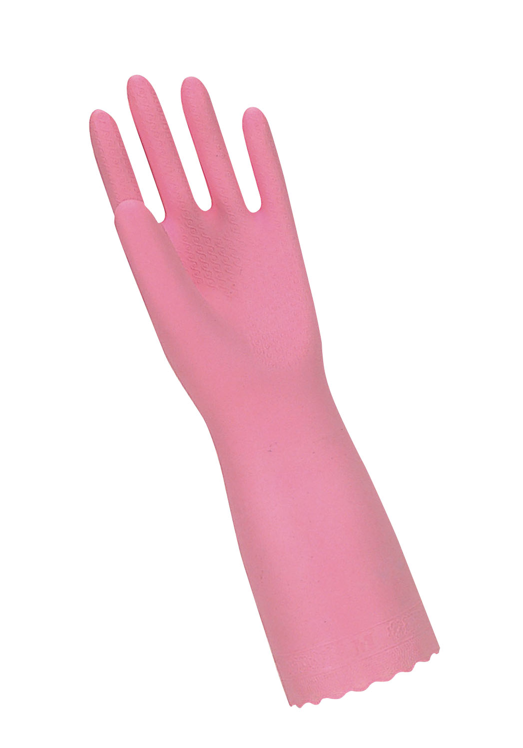 トーワ　ソフトエース　厚手手袋　Ｌ　ピンク