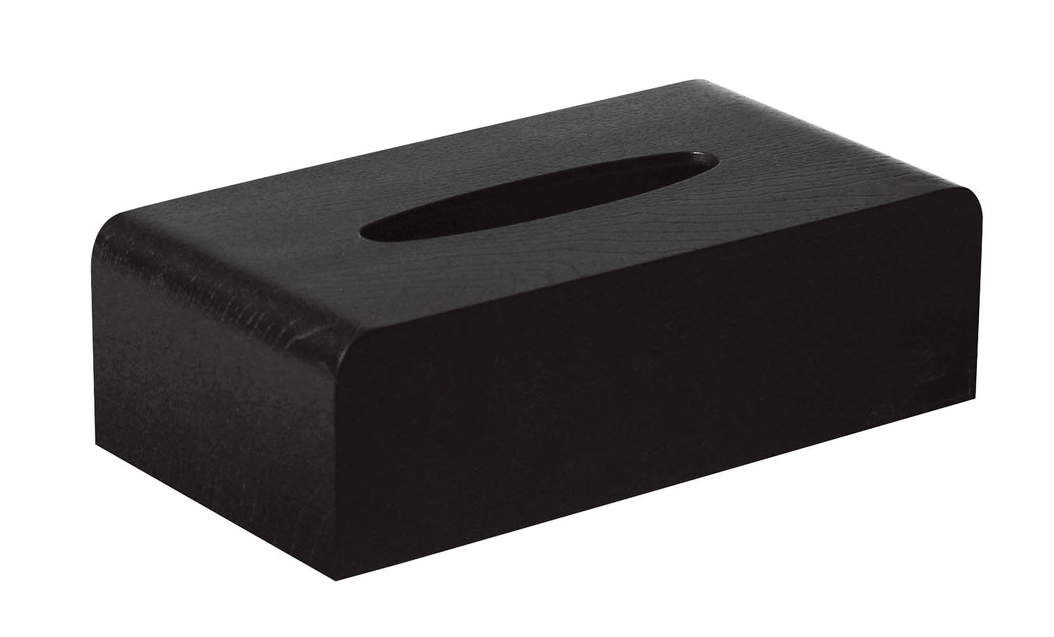 木製ティッシュボックス　ブラック　ＴＳ－０３Ｂ