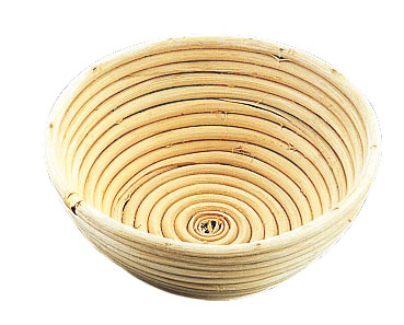 Mｕｒａｎｏ（ムラノ）籐製醗酵カゴ 丸型 22㎝