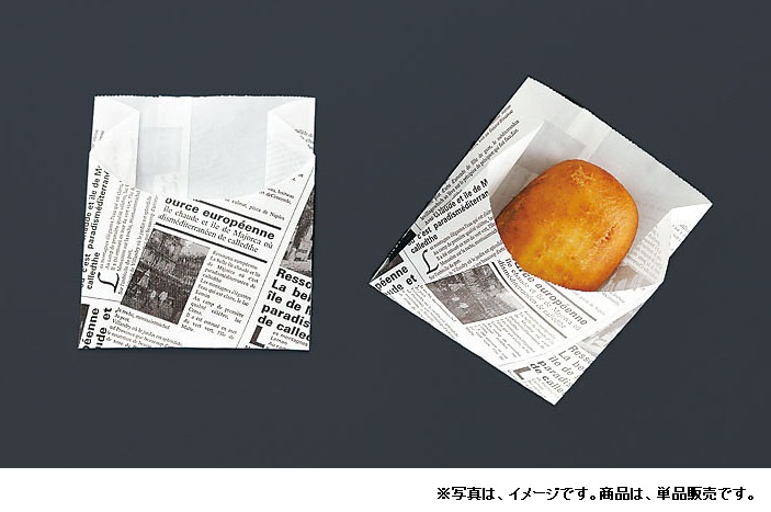 耐油紙袋 ヨーロピアンハーフムーン №210（100枚入）