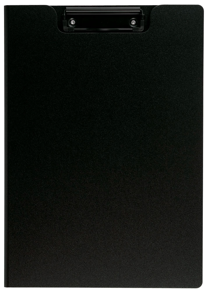 A4クリップファイル ブラック FB-2016